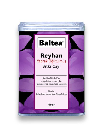 Reyhan Yaprağı Bitki Çayı (Öğütülmüş) 60g