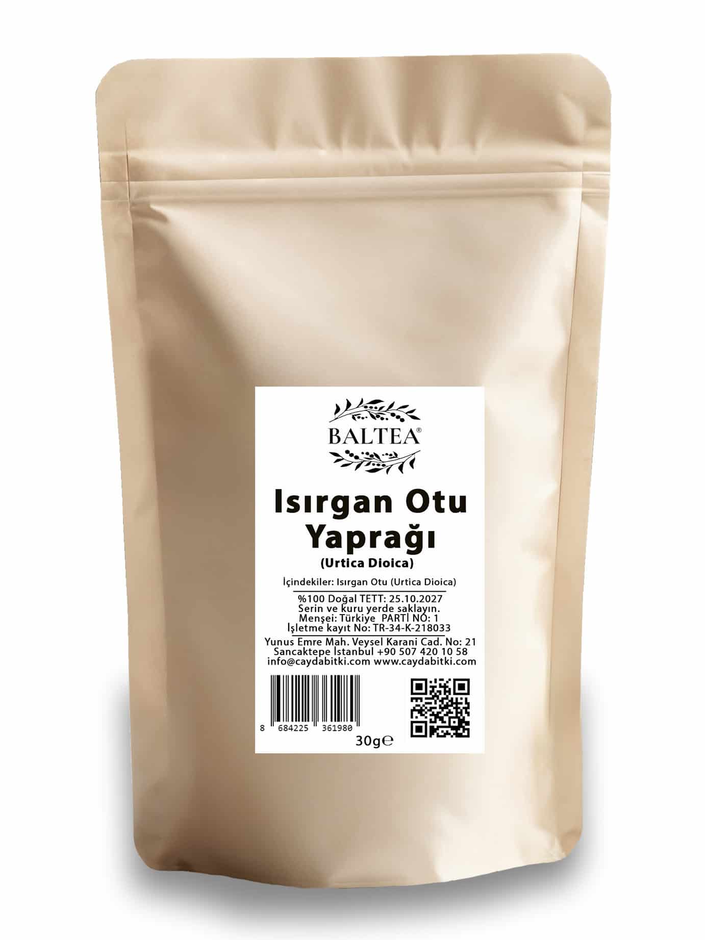Isırgan Otu Yaprağı 30g