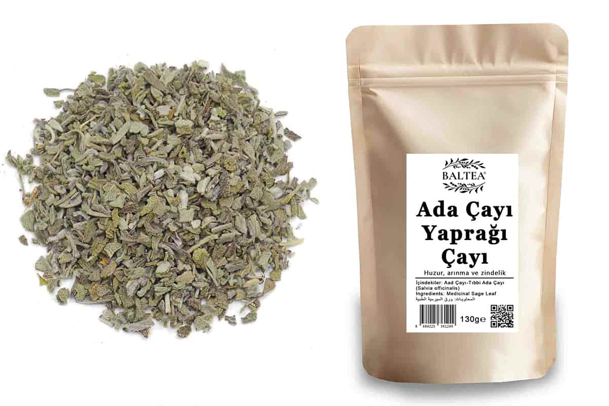 ada cayı yapragı cayı Ada Çayı Yaprağı Çayı 130g - Görsel 1