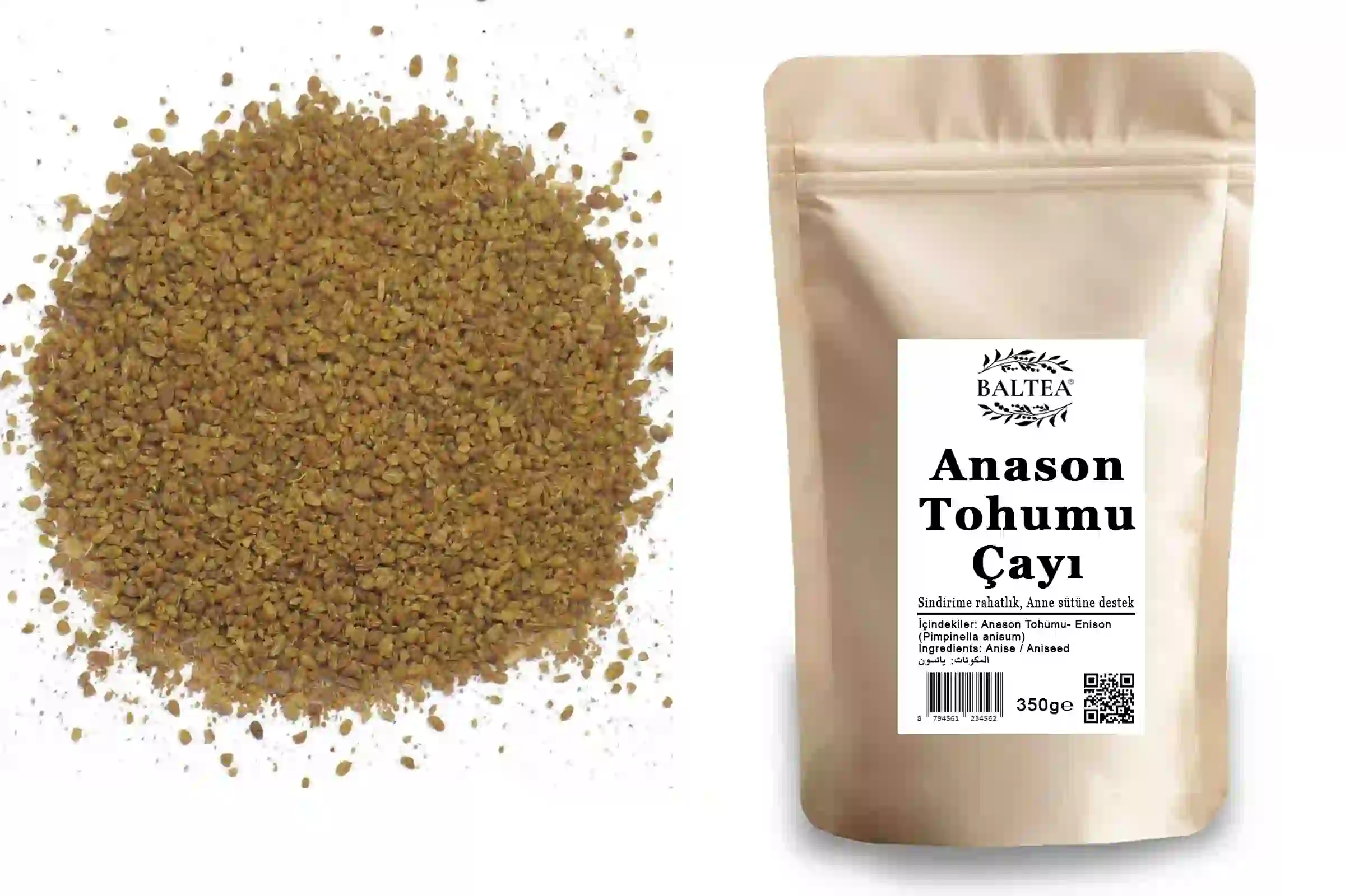 anason cayı Anason Tohumu Çayı 350 g - Görsel 1