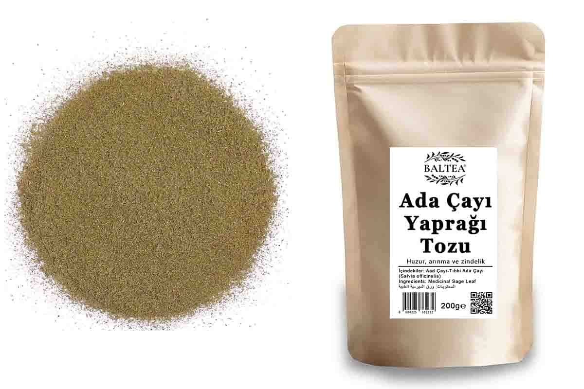 ada-cayi-yapragi-tozu Ada Çayı Yaprağı Tozu 200g - Görsel 1